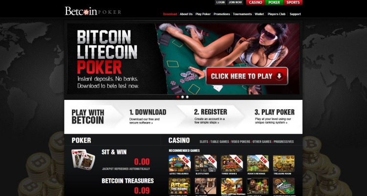 betcoin poker homepage