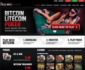 betcoin poker homepage